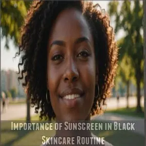 Importance of Sunscreen in Black Skincare Routine