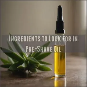 Ingredients to Look for in Pre-Shave Oil