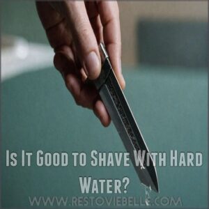 Is It Good to Shave With Hard Water