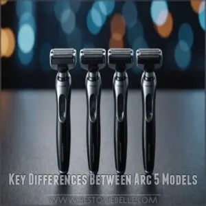 Key Differences Between Arc 5 Models