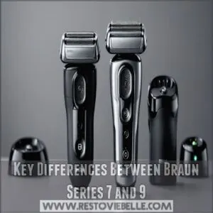 Key Differences Between Braun Series 7 and 9