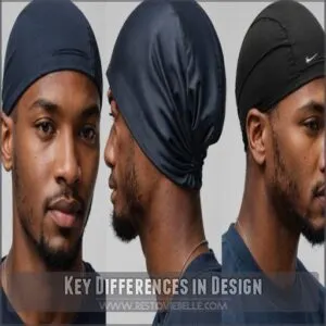 Key Differences in Design