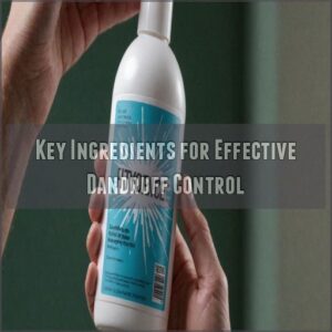 Key Ingredients for Effective Dandruff Control