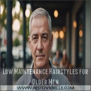 Low Maintenance Hairstyles for Older Men