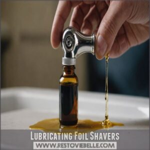 Lubricating Foil Shavers