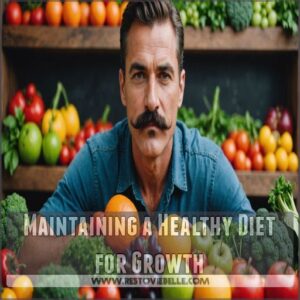 Maintaining a Healthy Diet for Growth