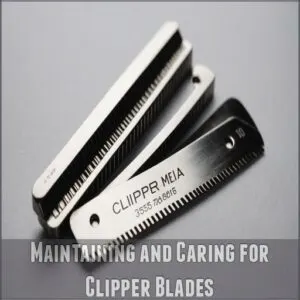 Maintaining and Caring for Clipper Blades