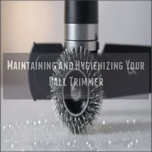 Maintaining and Hygienizing Your Ball Trimmer