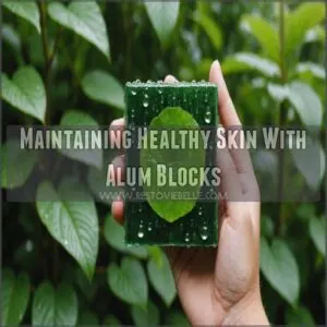 Maintaining Healthy Skin With Alum Blocks