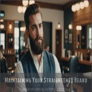 Maintaining Your Straightened Beard