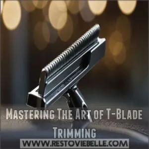 Mastering The Art of T-Blade Trimming