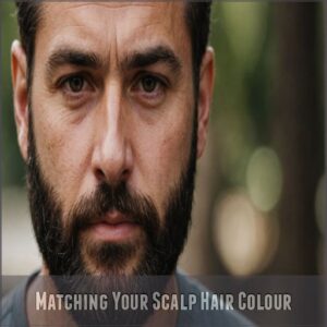 Matching Your Scalp Hair Colour