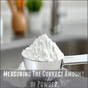 Measuring The Correct Amount of Powder