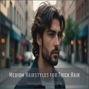 Medium Hairstyles for Thick Hair