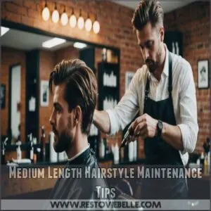 Medium Length Hairstyle Maintenance Tips