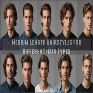 Medium Length Hairstyles for Different Hair Types