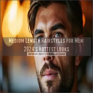 medium length hairstyles for men