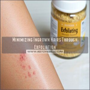 Minimizing Ingrown Hairs Through Exfoliation