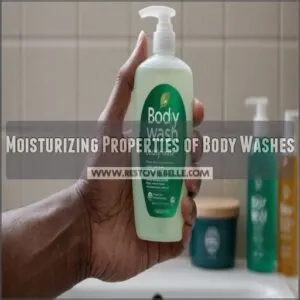 Moisturizing Properties of Body Washes