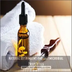 Natural Astringent and Antimicrobial Properties