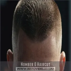 Number 0 Haircut