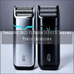 panasonic arc5 vs braun series 9