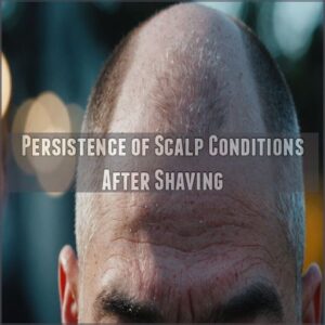 Persistence of Scalp Conditions After Shaving