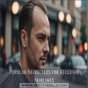 Popular Hairstyles for Receding Hairlines