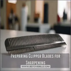 Preparing Clipper Blades for Sharpening