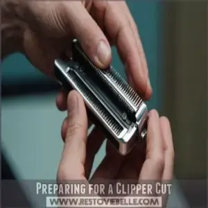 Preparing for a Clipper Cut