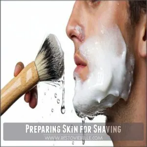 Preparing Skin for Shaving