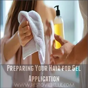 Preparing Your Hair for Gel Application