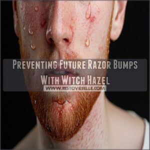 Preventing Future Razor Bumps With Witch Hazel