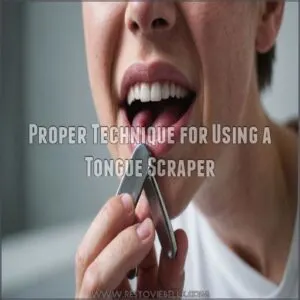 Proper Technique for Using a Tongue Scraper