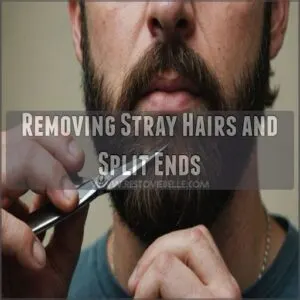 Removing Stray Hairs and Split Ends