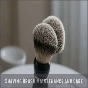 Shaving Brush Maintenance and Care