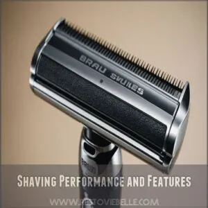 Shaving Performance and Features