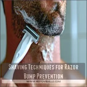 Shaving Techniques for Razor Bump Prevention