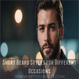 Short Beard Styles for Different Occasions