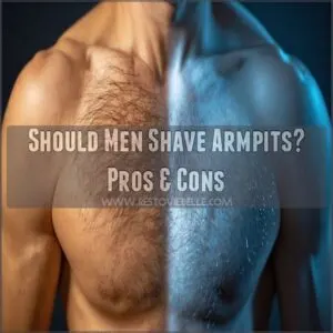 should men shave armpits