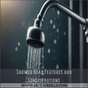 Shower Head Features and Considerations