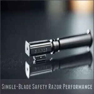 Single-Blade Safety Razor Performance