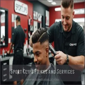 Sport Clips Prices and Services