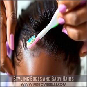 Styling Edges and Baby Hairs