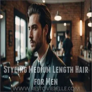 Styling Medium Length Hair for Men