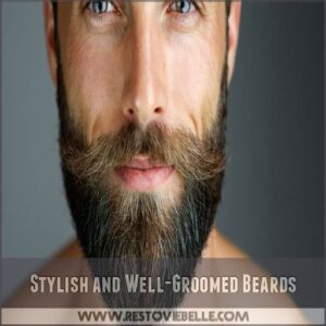 Stylish and Well-Groomed Beards