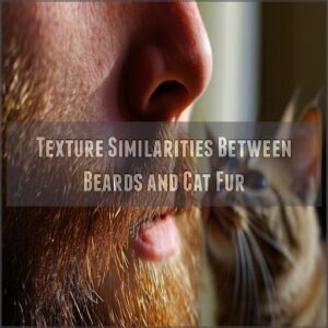 Texture Similarities Between Beards and Cat Fur