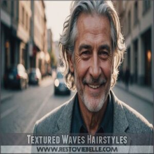 Textured Waves Hairstyles