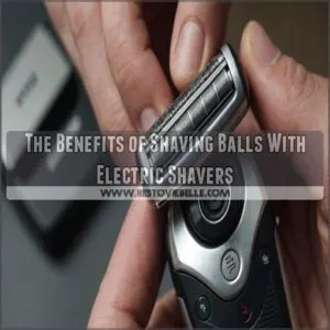 The Benefits of Shaving Balls With Electric Shavers