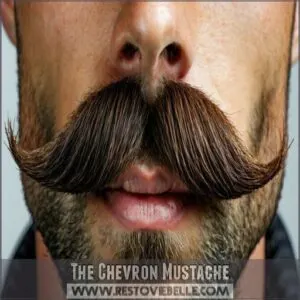 The Chevron Mustache